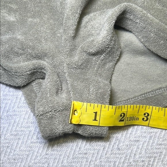 H&M Divided Sage Green Terry Shorts with Relaxed Fit. Size Small - Picture 7 of 8